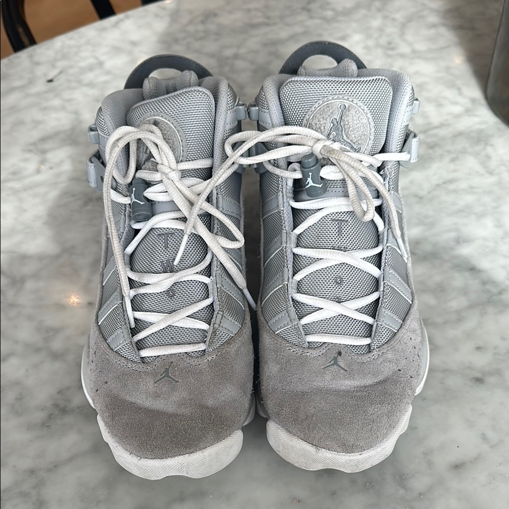 Jordan Sneakers in Gray and White